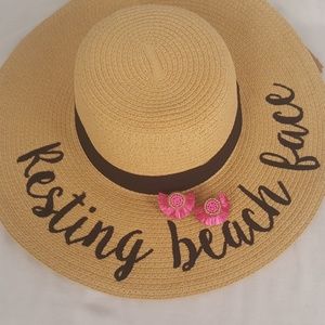 Embroidered Sun Hat